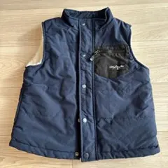 LAGKAW ネイビー ダウンベスト　120サイズ