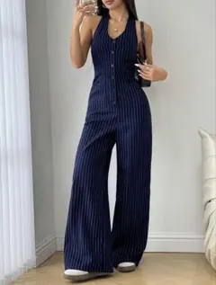 SHEIN オールインワン ワイドパンツ
