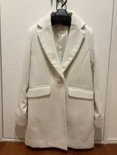 【新品未使用】RD ホワイト チェスターコート サイズ36
