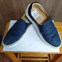 LANVIN en Bleu エスパドリーユ スリッポン - メルカリ