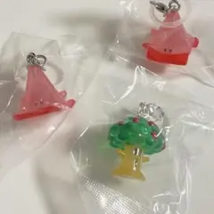 【新品】星のカービィ　ガチャ　めじるしアクセサリー2 ３個セット