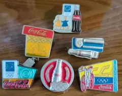 ピンバッジセット 多様なデザイン コカ・コーラ - メルカリ