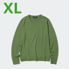 ユニクロ メリノクルーネックセーター xl