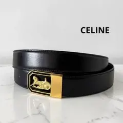 CELINE 馬車金具 レザー リバーシブル ベルト M10のサムネイル