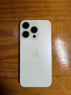値下げ！！iPhone 15Pro ホワイトチタニウム 128GB SIMフリー