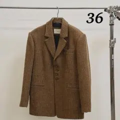 TODAYFUL Wool100% Check Jacket 36