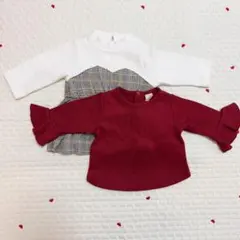 プティマイン トップス 80cm 2点セット