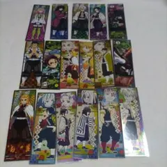 鬼滅の刃 キラキラ シール ステッカー 17枚 セット