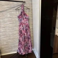 Adini パープル系 ロングワンピース ヴィンテージ インド クルタ