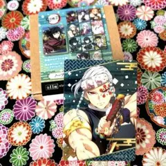新品✿鬼滅の刃　マグネットコレクション4　イラストカード　クリアカード　宇髄天元