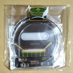 フクヤ キャラ福くじ くるみ割り人形 缶バッジスタンド グリーン