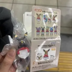 ポケモン　一番くじ　F賞　街歩きちらりんフレンズ ブラッキー