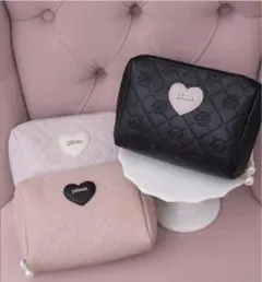 pium ノベルティ ポーチ pium ピウム渋谷109限定ノベルティ モノグラムロングポーチ