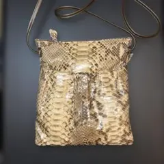 美品✨JRA公認 ショルダーバッグ パイソン