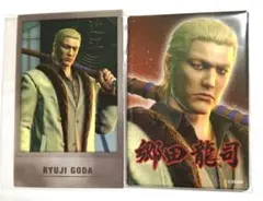 龍が如く 郷田龍司 2点セット ショットカード 缶バッジ