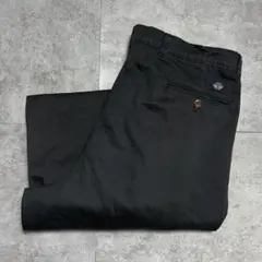 90s ドッカーズ 2タックチノパンツ ネイビー 35×32 メキシコ製 - メルカリ