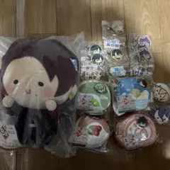 刀剣乱舞 エニマイくじ んまほっぺ ぬいぐるみ 缶バッジ ポーチ ヘア