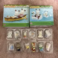 シルバニア　工作シリーズ赤ちゃん　ハスキーのみつごちゃん