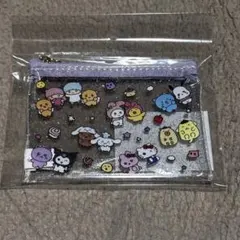 チェゴシム × サンリオ コラボ ミニクリアポーチ パープル