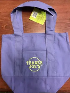 【週末限定価格！！】TRADER JOE'S トートバッグ パープルのサムネイル