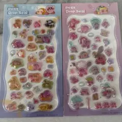 カービィ ぷっくりシール 立体シール 2枚セット