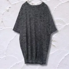 アンダーアーマー Tシャツ 半袖 杢柄 XL 2XL 黒 灰 スポーツ ジム