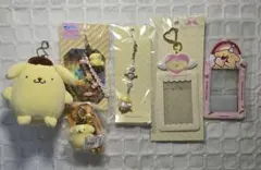 ポムポムプリン キーホルダー ストラップ カードケース まとめ売り
