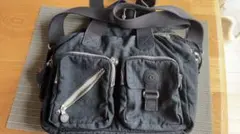 KIPLING ショルダーバッグ ブラック