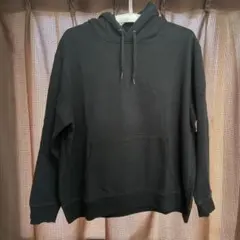 パーカー、ブラック、オーバーサイズ