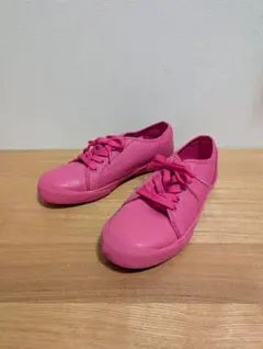 HUNTER CANVAS　ハンター　レインスニーカー　ピンク　24.5