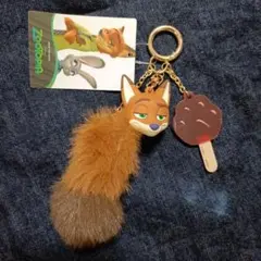 ディズニー ズートピア ニック・ワイルド キーホルダー チャーム