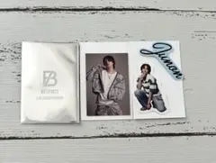 【３点セット】ステッカー・缶バッジ・トレカ　BE:FIRSTジュノン