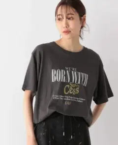 GLOBAL WORK ほぼ未使用美品 ヴィンテージ風プリントT即日配送