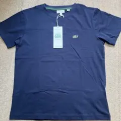 新品未使用未試着LACOSTE ネイビー 半袖Tシャツ 12A/Mのサムネイル