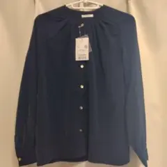 【新品タグ付き】Honeys 衿タックブラウス　S