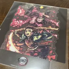 鬼滅の刃 映画 特典　鬼滅シアター　キービジュアルクリアスタンド