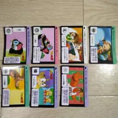 ドラゴンボール 1989年製 カードダス 7枚セット