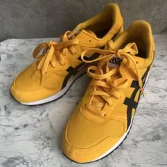 asics 　アシックス　OCRUNNER　スニーカー イエロー 25.5cm