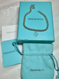 【極美品】TIFFANY&Co. ハートタグブレスレットロゴシルバー 925のサムネイル