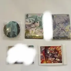 プロセカ　初音ミク(パシャこれ、缶バッジ、ヴァイスまとめ売り)