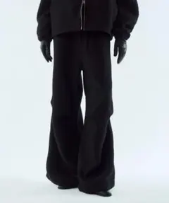 seytoサイズ2 / ツイードボリュームワイドパンツ