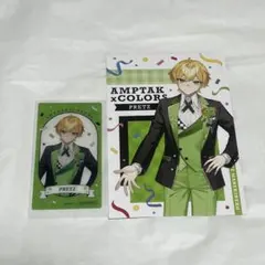 AMPTAKxCOLORS まねきねこ　ポストカード クリアカード　ぷりっつ