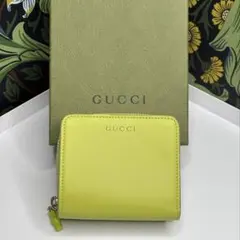 GUCCI♡グッチバンブー ラウンドファスナー折り財布