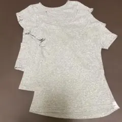 無印良品 半袖肌着130cm 3枚セット①