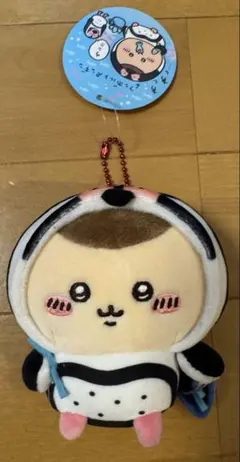 ちいかわ　水族館　くりまんじゅう　マスコット　フンボルトペンギン