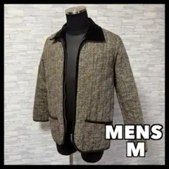 メンズ M キルティングジャケット ベージュ系