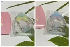 【最終値下げ】サンリオ　カスタムアクリルチャーム 哺乳瓶　シナモン ポチャッコ