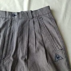 le coq sportif チェック柄 スラックス パンツのサムネイル