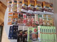 レトルト食品詰め合わせ29点　 中華丼・親子丼・カレー他のサムネイル