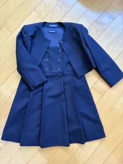 ファミリア　アンサンブル　ジャンバースカート&ボレロ　115cm お受験